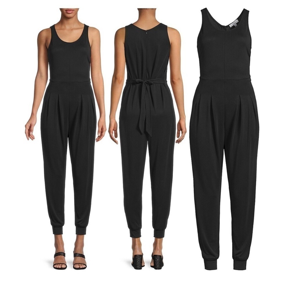 NWT Area Stars Cisco Jogger Jumpsuit in Black